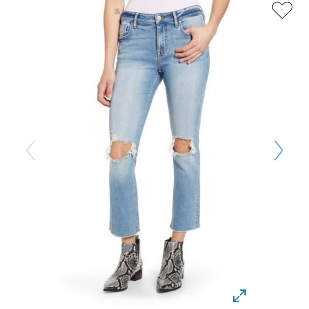 Vigoss Stevie Crop Straight Jeans